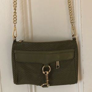 Rebecca Minkoff army green crossbody bag!